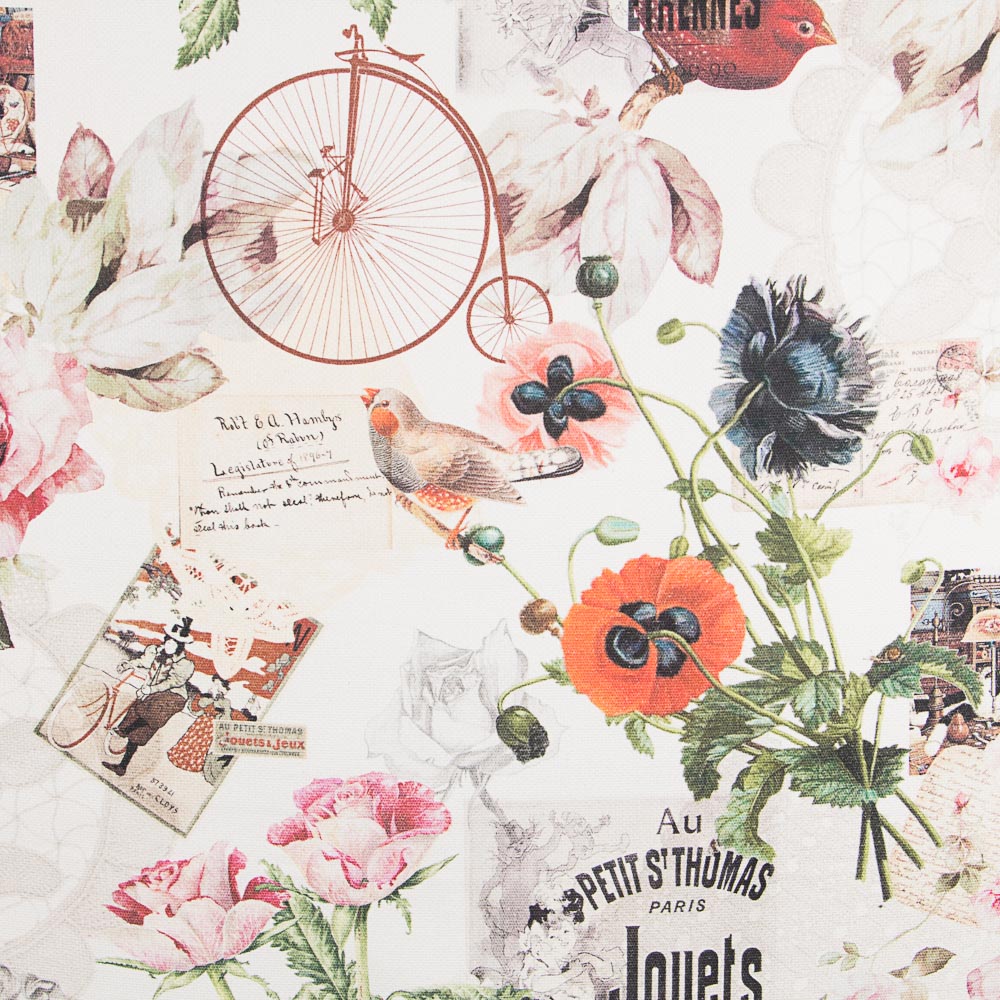 Tecidos Estofamento Algodão Ciclos vintage - Ribes y Casals
