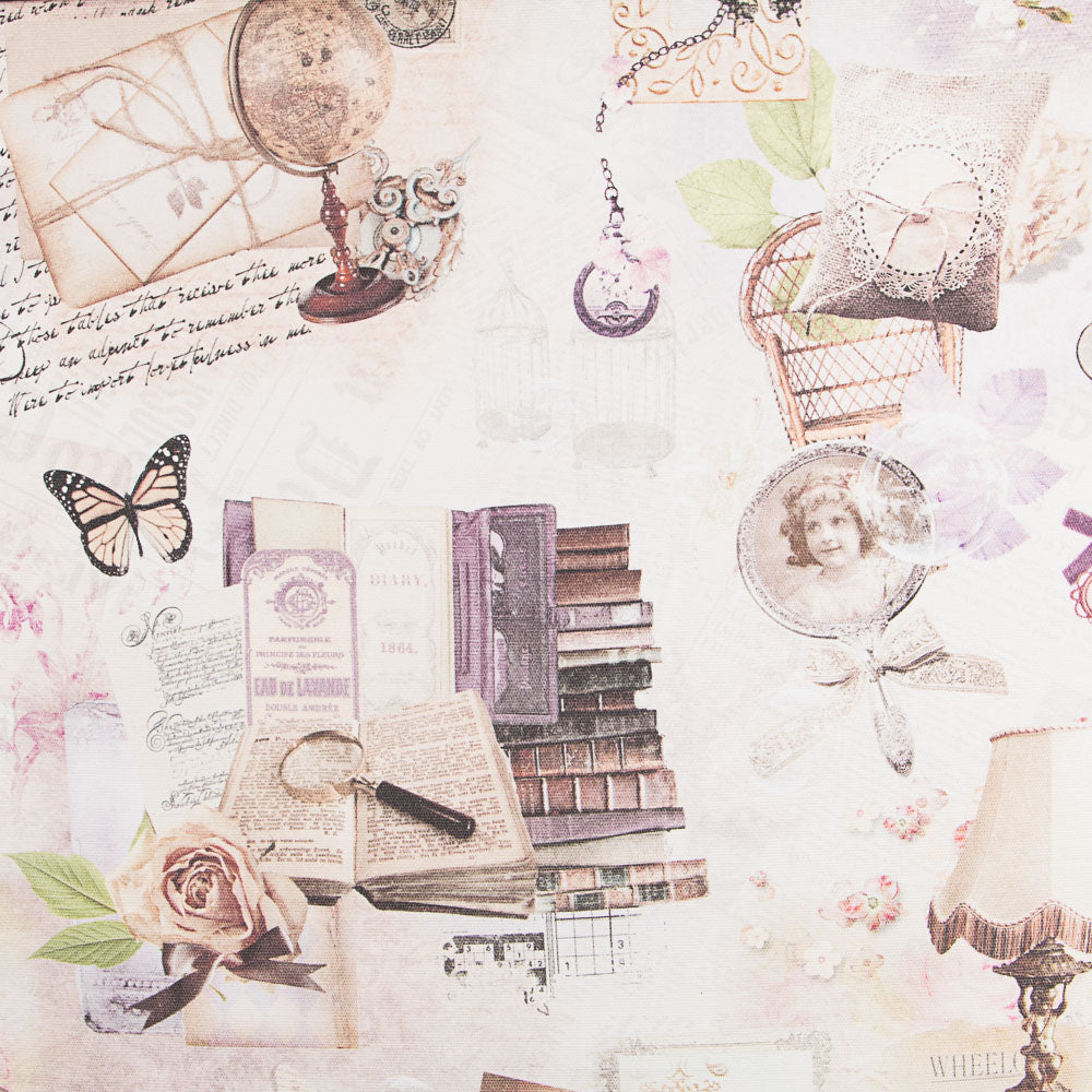 Tecidos Estofamento Algodão Vintage - Ribes y Casals