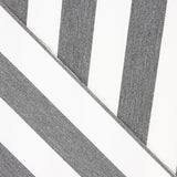 Estofamento Exterior Listrado Cinza Vigoré - Ribes y Casals