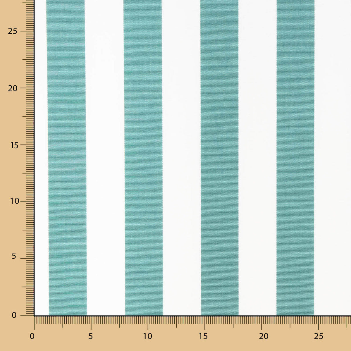 Estofamento Exterior Listrado Verde - Ribes y Casals