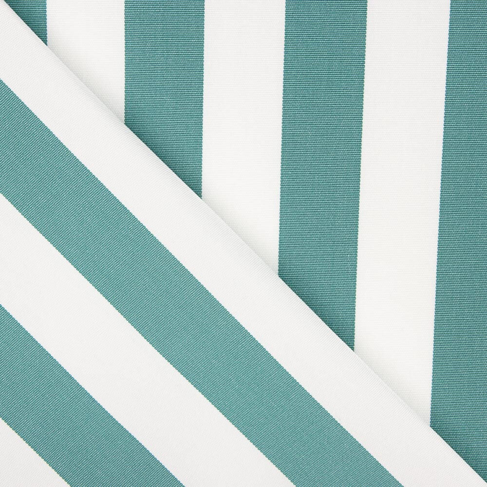 Estofamento Exterior Listrado Verde - Ribes y Casals