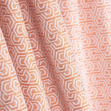Estofamento Jacquard Geo Laranja - Ribes y Casals