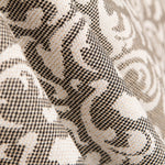 Estofamento Jacquard Barroco Castanho - Ribes y Casals