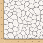 Estofos Jacquard Mosaico Cinza - Ribes y Casals