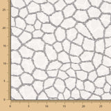 Estofos Jacquard Mosaico Cinza - Ribes y Casals