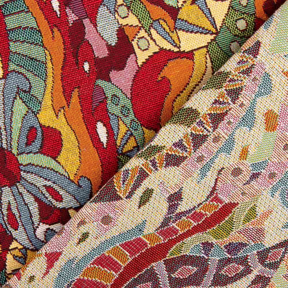 Estofamento Jacquard Desenho Multicolor - Ribes y Casals