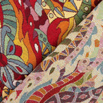 Estofamento Jacquard Desenho Multicolor - Ribes y Casals