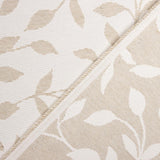 Estofos Jacquard Folha Beige - Ribes y Casals