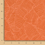 Tapicería Jacquard Hojas Teja - Ribes y Casals