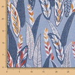 Tecido Estofamento Jacquard Indiana Cinza - Ribes y Casals