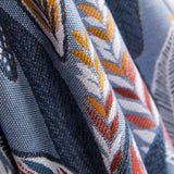 Tecido Estofamento Jacquard Indiana Cinza - Ribes y Casals