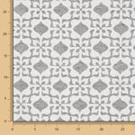 Estofos Jacquard Delhi Cinza - Ribes y Casals