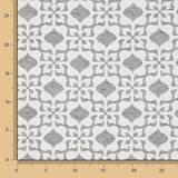 Estofos Jacquard Delhi Cinza - Ribes y Casals