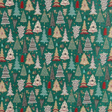 Estofos Jacquard Natal Verde - Ribes y Casals