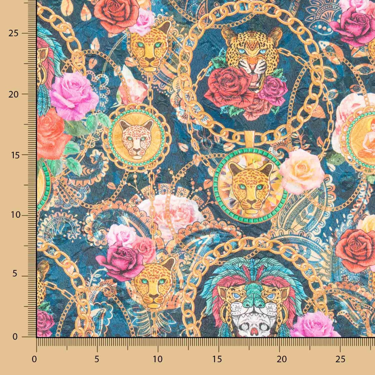 Estofamento Jacquard Cetim Dangerous - Ribes y Casals