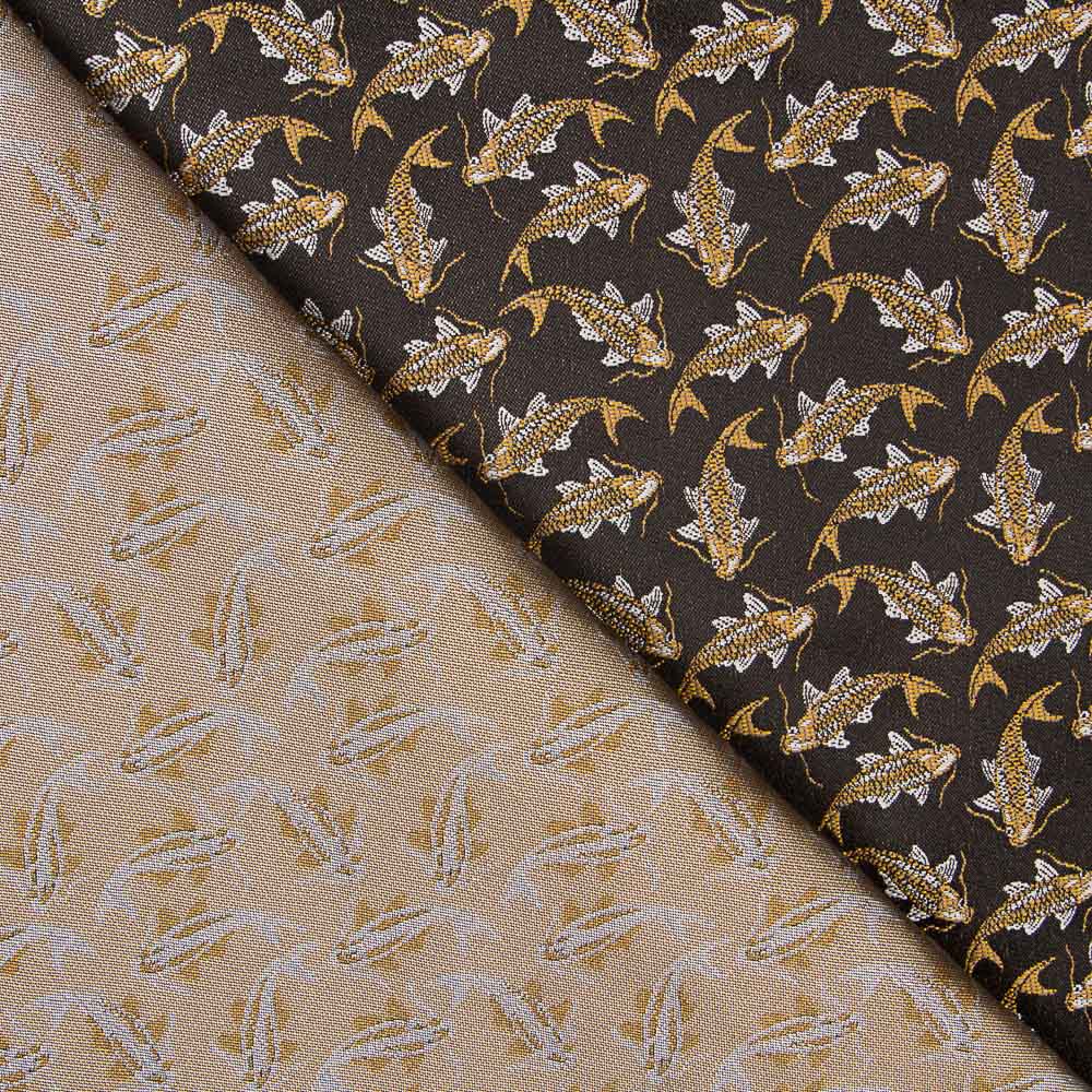 Estofamento Jacquard Cetim Naturo - Ribes y Casals