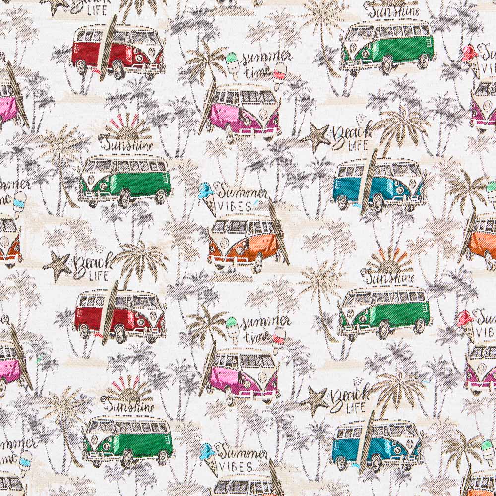 Estofamento Jacquard Summer Vibes - Ribes y Casals