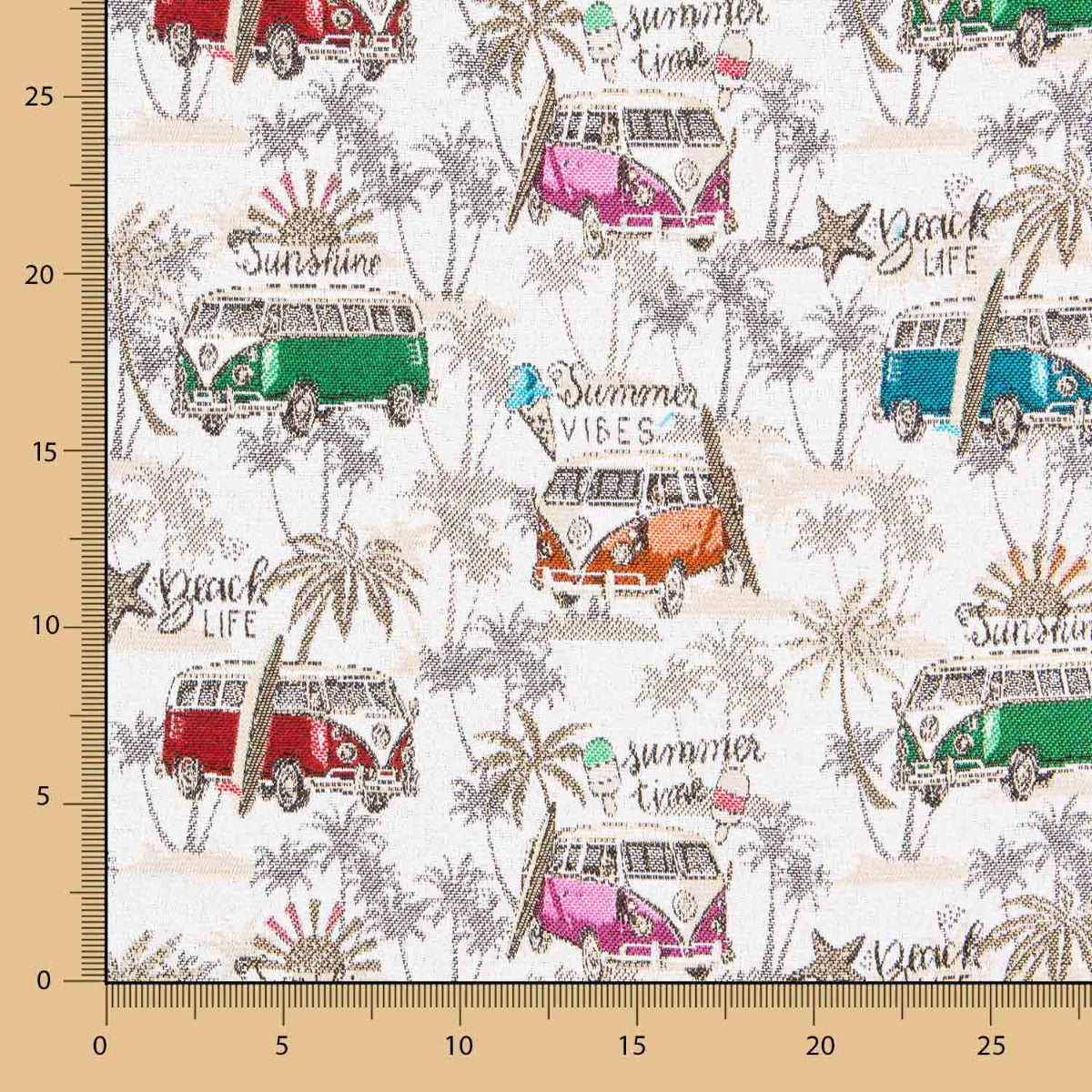 Estofamento Jacquard Summer Vibes - Ribes y Casals