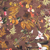 Tecido para Estofos Panamá Cyra Castanho - Ribes y Casals