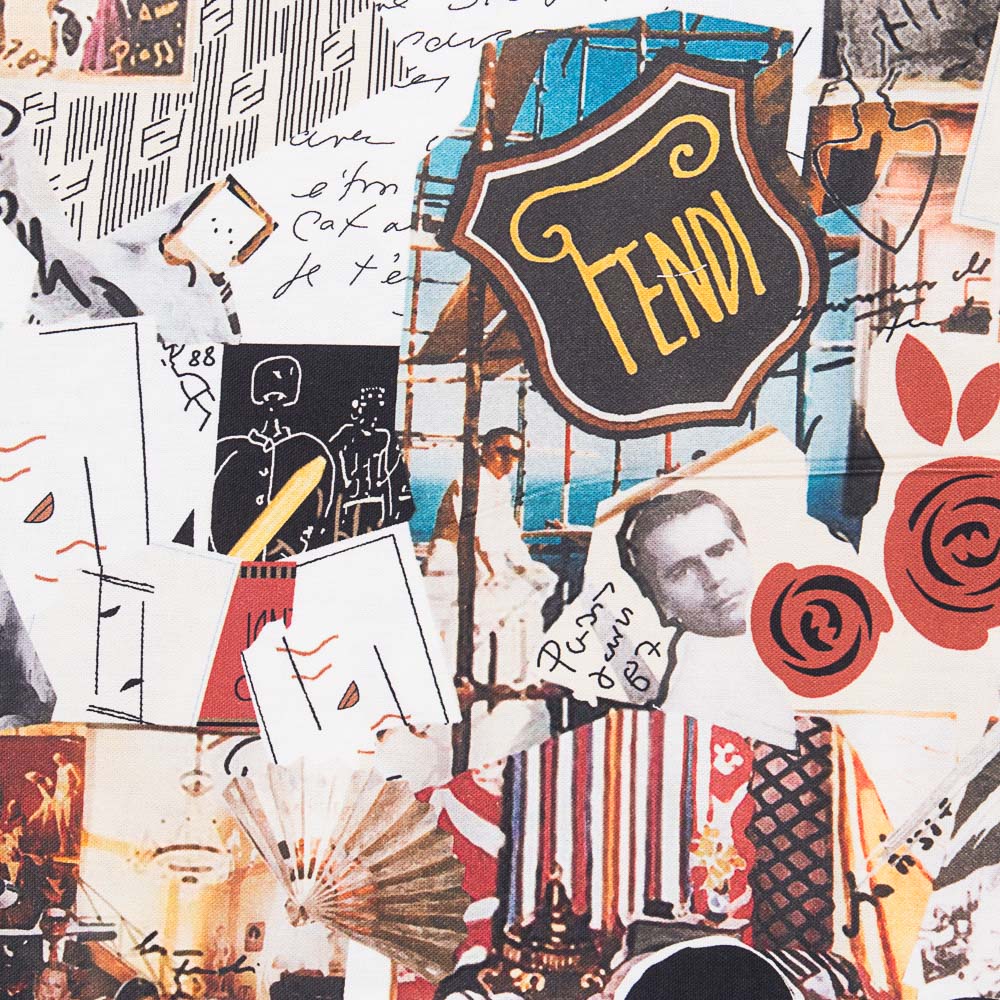 Tecido para Estofos Panamá Patch Paper - Ribes y Casals