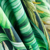 Tecido para Estofos Panamá Tropical Escura - Ribes y Casals