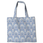 Tapicería Algodón Medallas Azul - Ribes y Casals