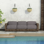 Tecido Exterior Impermeável Castanho - Ribes y Casals