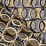 Tapicería Jacquard Aros Amarillo - Ribes y Casals
