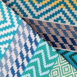 Tapicería Jacquard Bayadera Verdes - Ribes y Casals