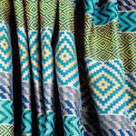 Tapicería Jacquard Bayadera Verdes - Ribes y Casals