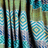 Tapicería Jacquard Bayadera Verdes - Ribes y Casals