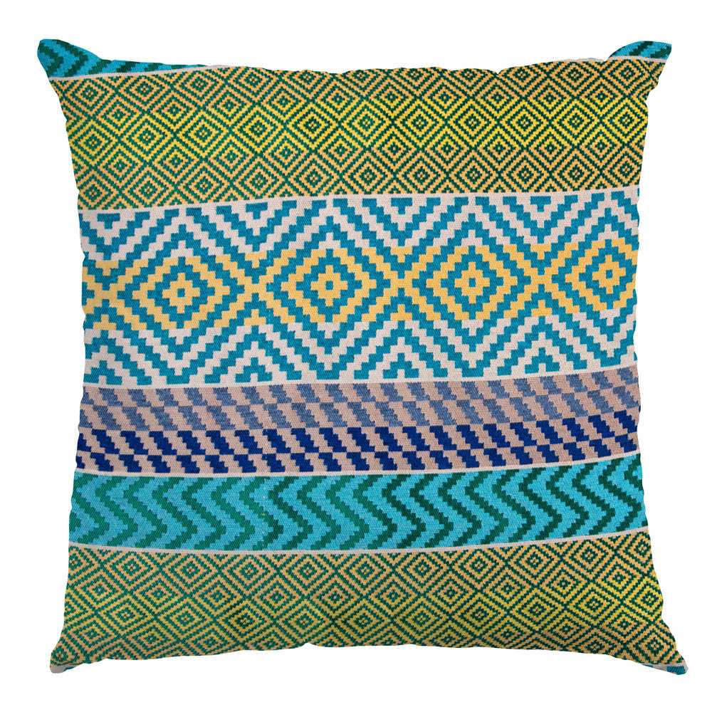 Tapicería Jacquard Bayadera Verdes - Ribes y Casals