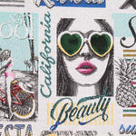 Estofamento Jacquard California Cru - Ribes y Casals