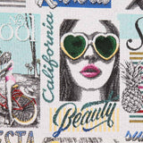 Estofamento Jacquard California Cru - Ribes y Casals