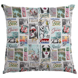 Estofamento Jacquard California Cru - Ribes y Casals