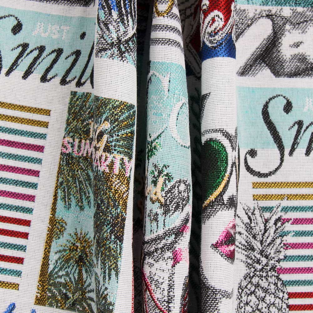 Estofamento Jacquard California Cru - Ribes y Casals