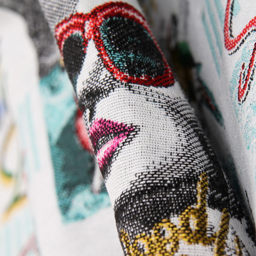 Estofamento Jacquard California Cru - Ribes y Casals