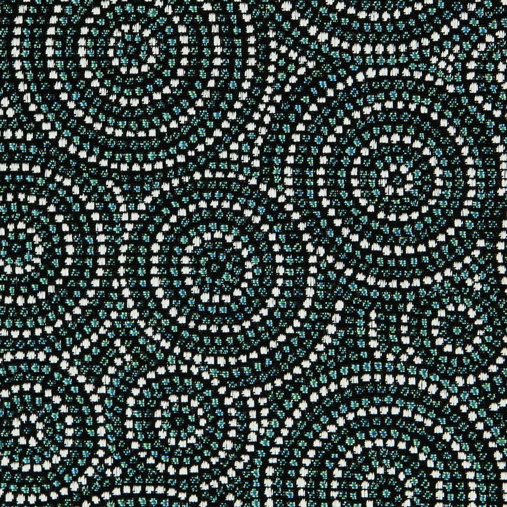 Tecido Tapeçaria Circular Verde - Ribes y Casals