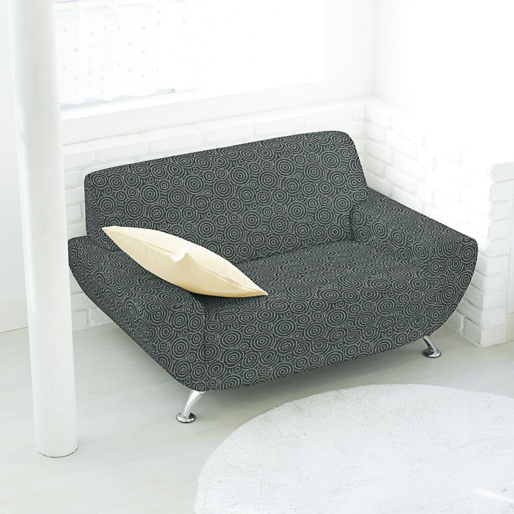 Tecido Tapeçaria Circular Verde - Ribes y Casals