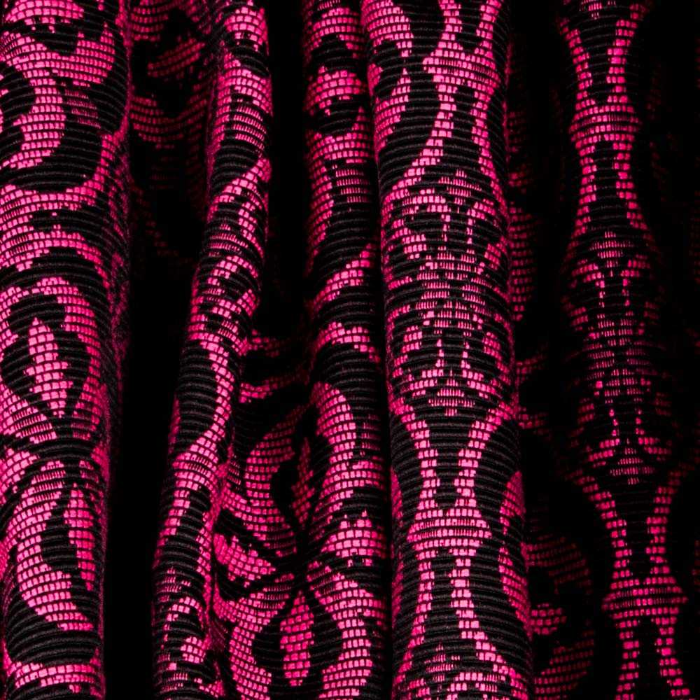 Tapicería Jacquard Flor Fucsia - Ribes y Casals
