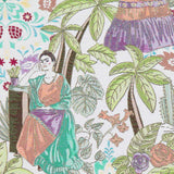 Tecido Jacquard Jungle Frida Kalho - Ribes y Casals