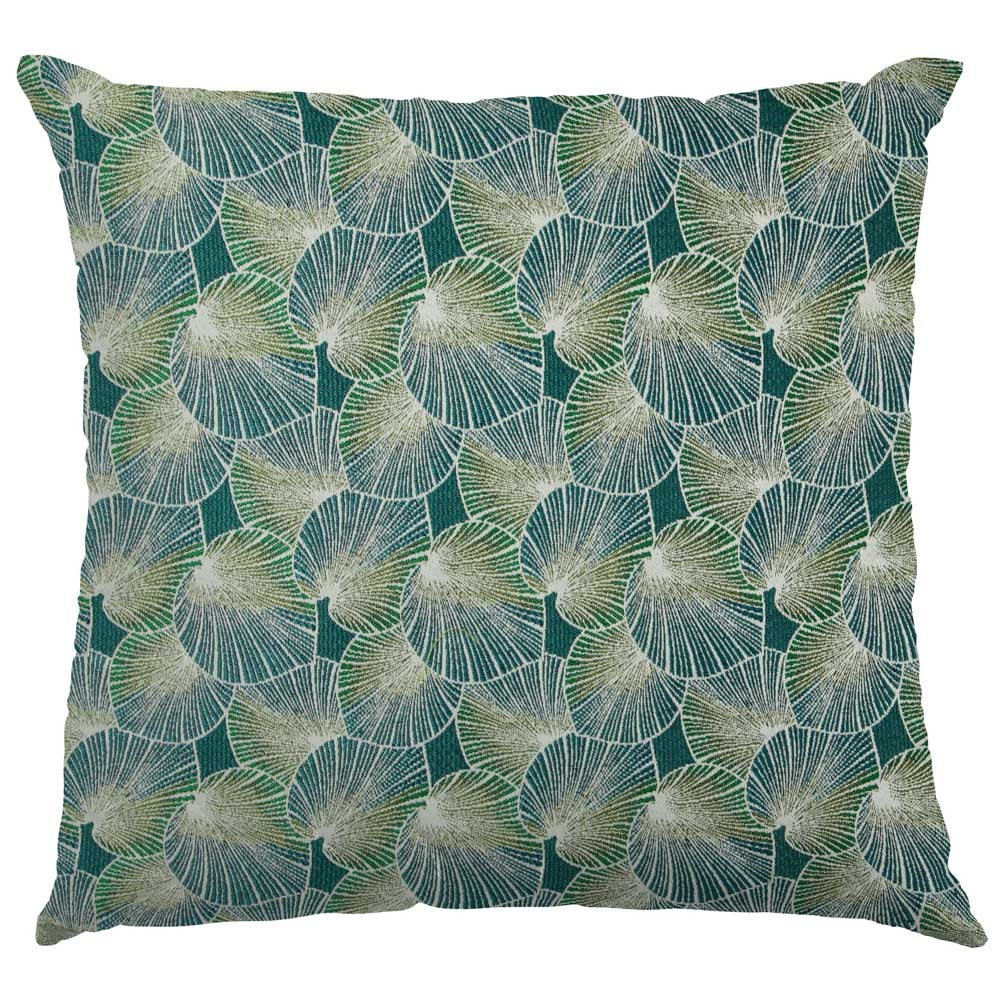 Estofamento Jacquard Lotus Verde - Ribes y Casals