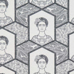Tecido Jacquard Mosaico Frida Kalho - Ribes y Casals