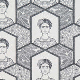 Tecido Jacquard Mosaico Frida Kalho - Ribes y Casals