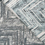Jacquard Zigzag Azul - Ribes y Casals
