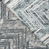 Jacquard Zigzag Azul - Ribes y Casals