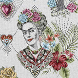 Tecido Jaqcuard Frida Mexican - Ribes y Casals
