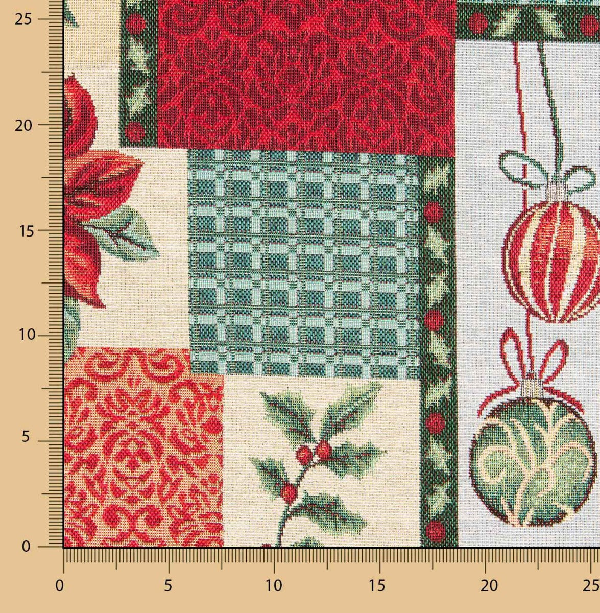 Estofamento Natal Lurex Deco - Ribes y Casals