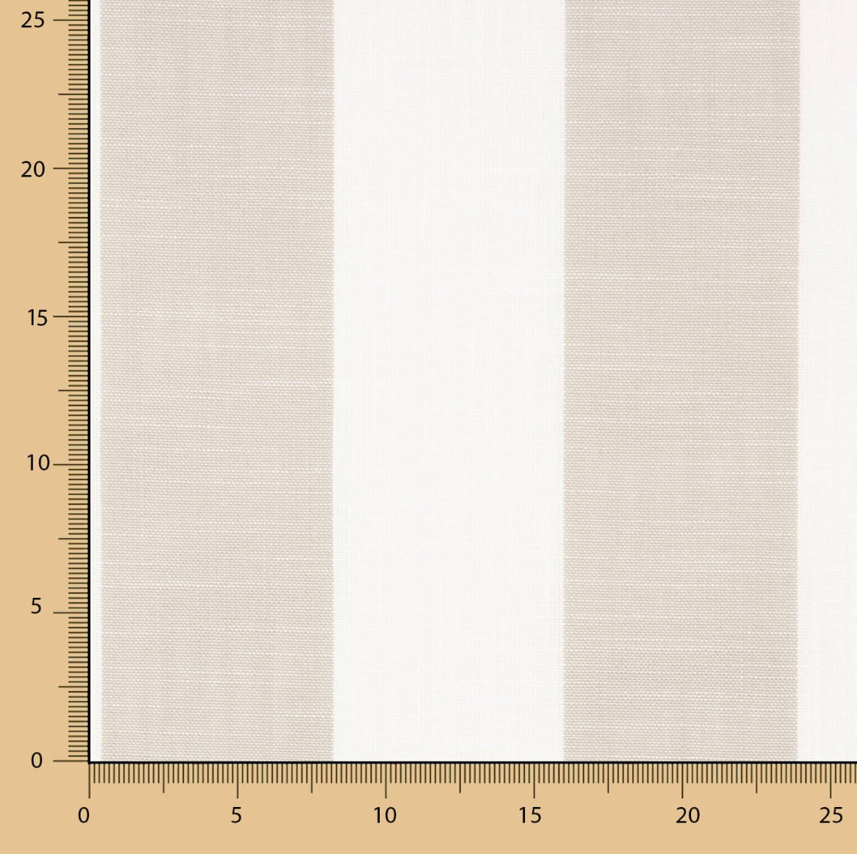 Estofamento Listrado Jazo Bege - Ribes y Casals