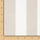 Estofamento Listrado Jazo Bege - Ribes y Casals